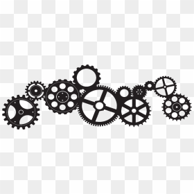 Gears On A Wall , Png Download - Transparent Background Steampunk Gears Png, Png Download - steampunk gears png