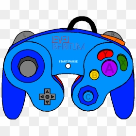 Vector Freeuse Controller Gamecube Frames Illustrations - Gamecube Controller, HD Png Download - gamecube controller png