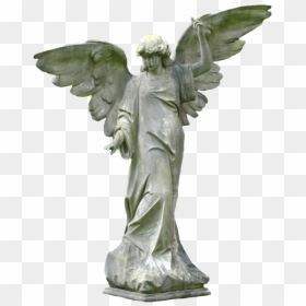 Statue Angels Cemetery - Angels Statue For Cemetery, HD Png Download - vaporwave statue png