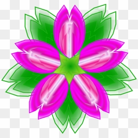 Flower Clip Art Free, HD Png Download - pink rose petals png