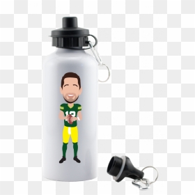 Free Blank Water Bottle, HD Png Download - aaron rodgers png