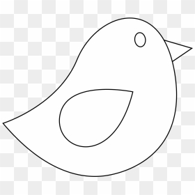 Clip Art Twitter Bird Tweet Tweet 56 Clipartist - Circle, HD Png Download - white twitter png