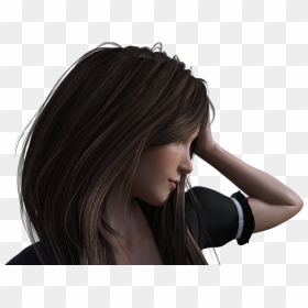 Girl, HD Png Download - hair model png