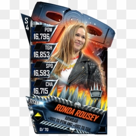 Wwe Supercard Ronda Rousey , Png Download - Wwe Supercard Halloween 2019, Transparent Png - ronda rousey png