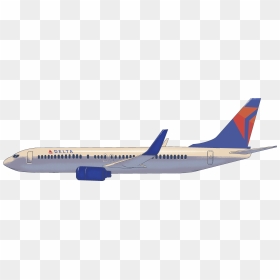 Delta Airplane Clipart , Png Download - Delta Airplane Clipart, Transparent Png - airplane clipart png