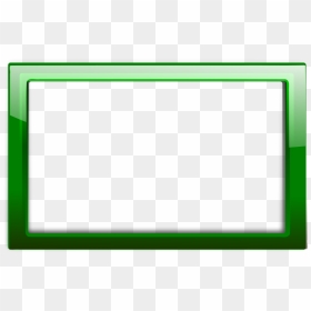 Wood Picture Frame Clip Art - Green Borders And Frames, HD Png Download - wooden frame png