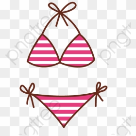 Pink Girl Png Transparent - Bikini Clipart, Png Download - bikini png