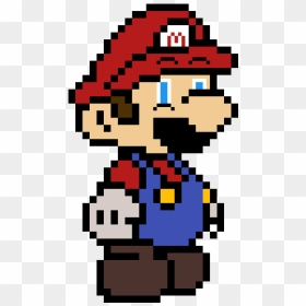 Pixel Art Paper Mario, HD Png Download - yamcha png