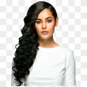 Hair Weave Model Copyright Free , Png Download - Her Imports Body Wave, Transparent Png - hair model png