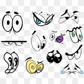 Drawing Cartoon Animation Eye - Cartoon Animated Eyes Drawing, HD Png Download - cartoon eye png