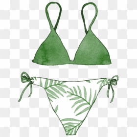 Swimsuit Bottom Clipart , Png Download - Green Bikini Transparents, Png Download - bikini png