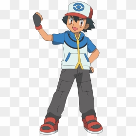 Ash Pokemon Cartoon Characters Vector - Some Cartoon Pokemon Characters, HD Png Download - ash png