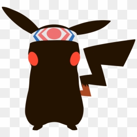 Pikachu, Red Bandana - Sunset Silhouette Smash Bros, HD Png Download - red bandana png