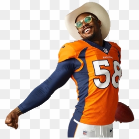 Von Miller Png Download Image - Denver Broncos, Transparent Png - aaron rodgers png