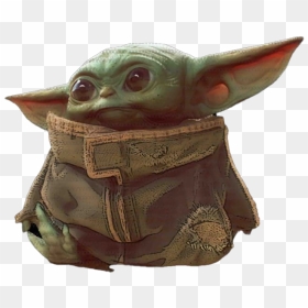 Baby Yoda Art 3d Cute - Baby Yoda In Pod, HD Png Download - vhv