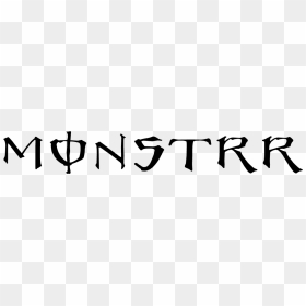 Monster - Monster Logo Font, HD Png Download - monster energy logo png