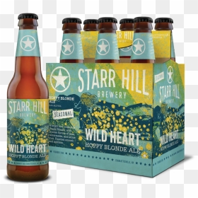 Wild Heart Hoppy Blonde Bottle And 6 Pack - Beer, HD Png Download - corona beer png