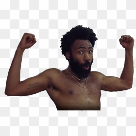 Barechested, HD Png Download - childish gambino png