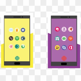 Best New Icon Packs For Android - Mobile Phone, HD Png Download - netflix icon png