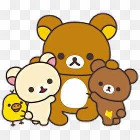 Transparent Teddy Bears Hugging Clipart - Rilakkuma And Friends, HD Png Download - rilakkuma png