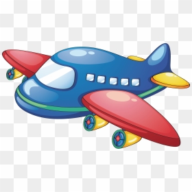Airplane Clip Toy - Toy Plane Clipart, HD Png Download - airplane clipart png