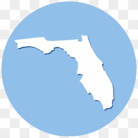 Florida Blue Outline, HD Png Download - florida outline png