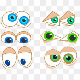 Cartoon Eyes - Cartoon Eyes Clip Art, HD Png Download - cartoon eye png