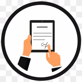 Signature In Documents And Thus Be Able To Eliminate - Document Digital Sign Png, Transparent Png - dan howell png