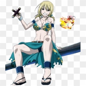 Fairy Tail Lucy Feet Hentai, HD Png Download - lucy heartfilia png