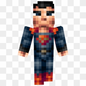 Superman Skin Minecraft 3d, HD Png Download - man of steel png