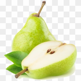 Pear Cut In Half , Png Download, Transparent Png - cut png