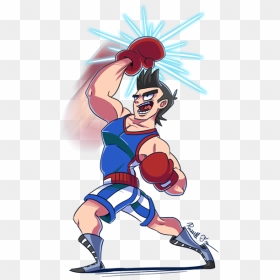 Here’s My Little Mac Entry For The Supersmashartists - Cartoon, HD Png Download - little mac png