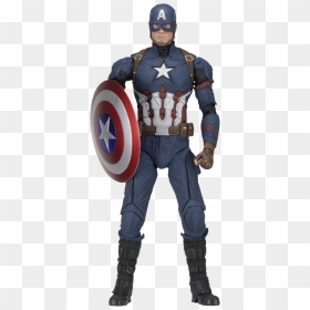 Neca Captain America Civil War , Png Download - Captain America Civil War Figure, Transparent Png - captain america civil war logo png