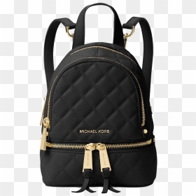 Michael Kors Rhea Zip Mini Messenger Backpack, HD Png Download - michael kors logo png
