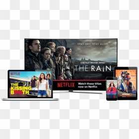 The Best Series And Movies - Rain Netflix, HD Png Download - netflix icon png