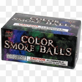 Color Smoke Balls Sleeve - Box, HD Png Download - colored smoke png
