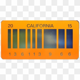 California License Plate 80s, HD Png Download - back to the future png