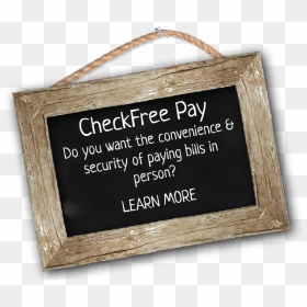 Flat Chalkboard Check Free Pay V2, HD Png Download - blackboard png