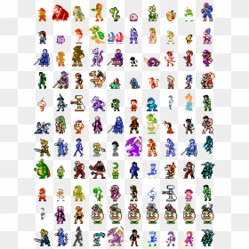 Ogeti Super Smash Bros Ultimate Pixel Art, HD Png Download - terry crews png