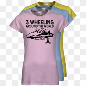 3w T-shirt Sidecar Racing Stack - Active Shirt, HD Png Download - race flag png