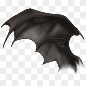 Wing Black Batwing Demon @schattenweltwolf - Transparent Demon Wings Png, Png Download - demon wings png