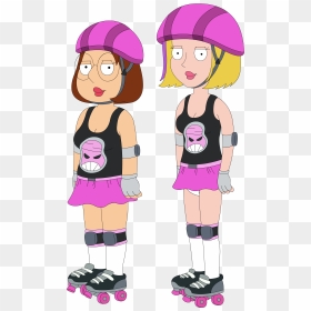 Meg Griffin Stewie Griffin Fan Art Roller Derby - Family Guy Meg Roller Derby, HD Png Download - stewie griffin png