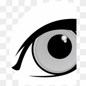 Circle, HD Png Download - cartoon eye png