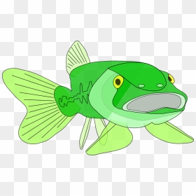 Portable Network Graphics, HD Png Download - bass fish png