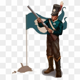 Conceptt - Figurine, HD Png Download - musket png