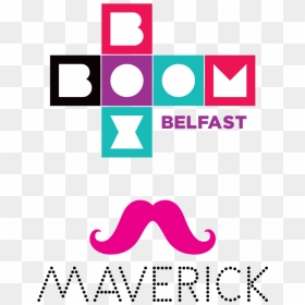 Boombox & The Maverick - Boombox Belfast Logo Png, Transparent Png - boom box png