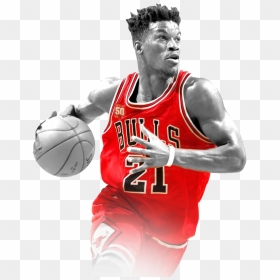 Jimmy Butler Transparent Image-recovered - Chicago Bulls Player Png, Png Download - jimmy butler png