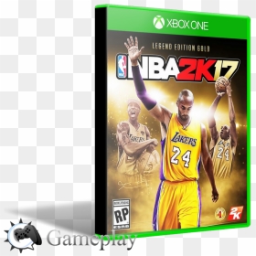 Nba 2k17 Legend Edition Gold, HD Png Download - nba 2k17 png