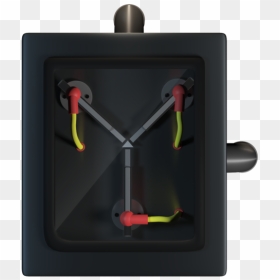 Flux Capacitor 00015 - Clock, HD Png Download - back to the future png
