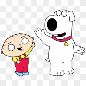 I Like You Lot - Brian And Stewie Drawing, HD Png Download - stewie griffin png